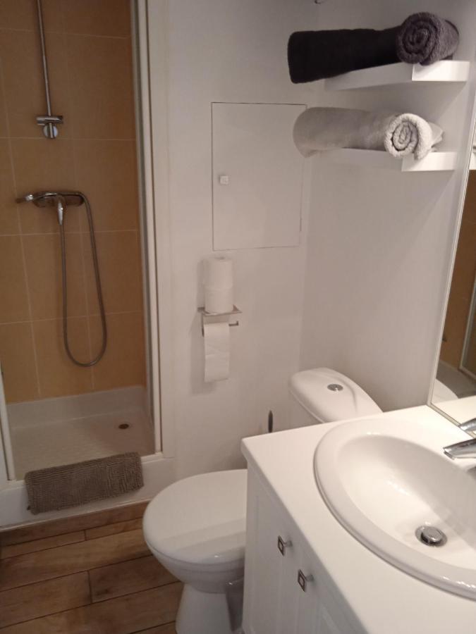 Le Bain de mer, Studio à la plage, Pleneuf Eksteriør bilde