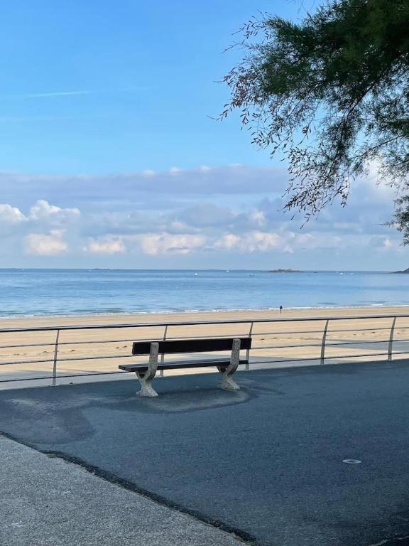 Le Bain de mer, Studio à la plage, Pleneuf Eksteriør bilde